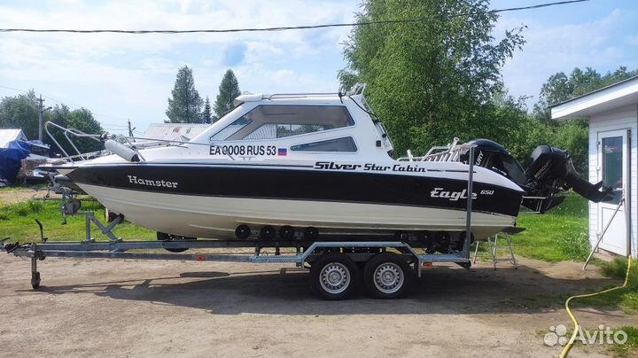 Катер Silver Eagle Star Cabin 650 (2013) + прицеп