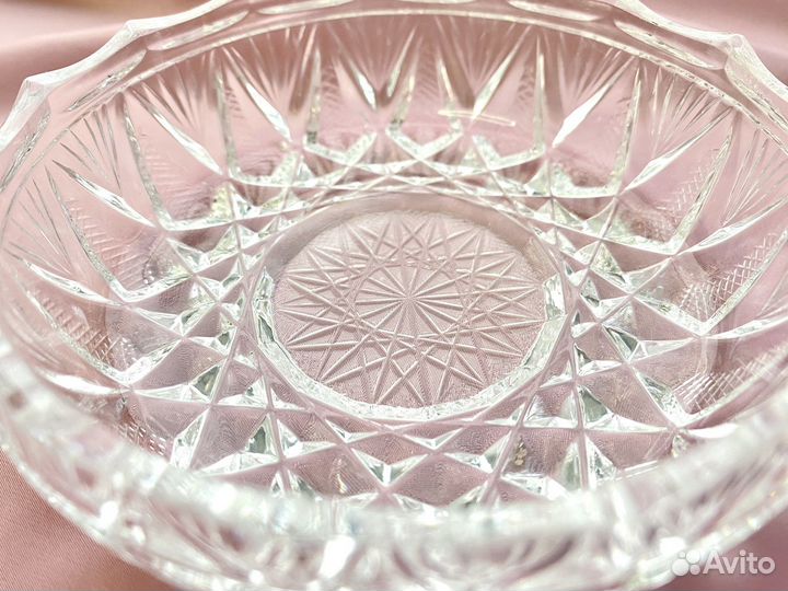 Розетки для варенья хрустальные СССР