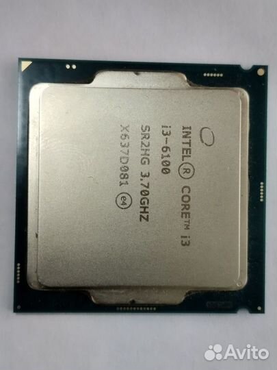 Core i3 6100 (1151 v1)