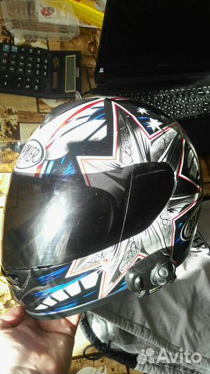 Шлем Premier Dragon Bayliss XL(59-61) с блютус гар