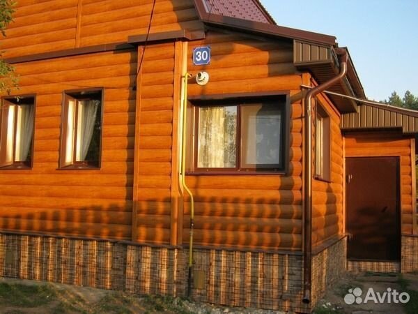 Блок-хаус new Grand Line 0,45 PE RAL 8017 шоколад