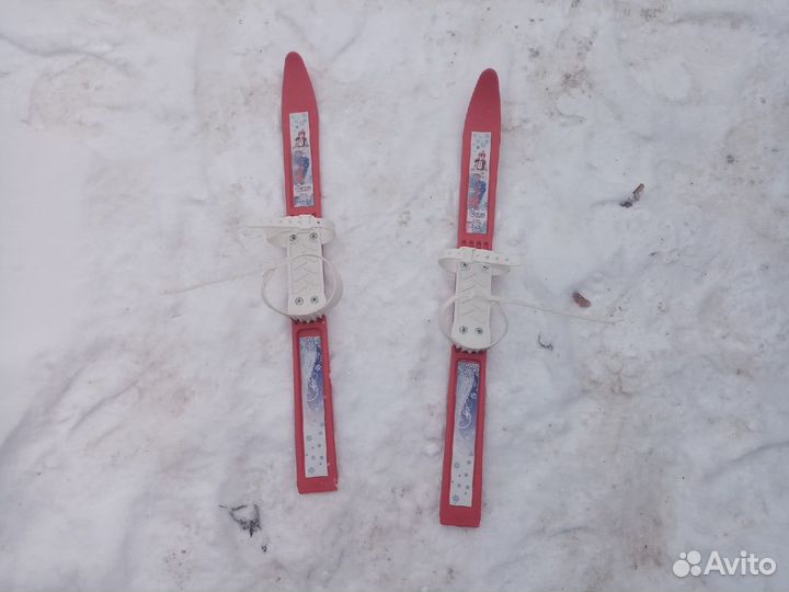 Мини лыжи детские