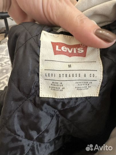 Бомбер мужской levis