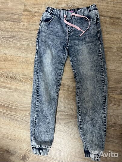 Джинсы утепленные 128