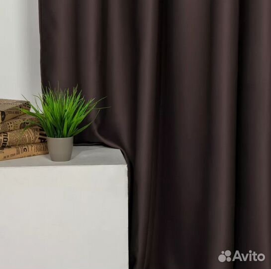 Шторы готовые 2 шт Блэкаут Новые