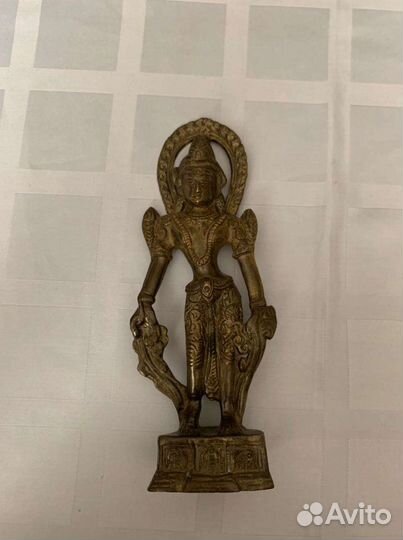 Статуэтка латунная, индийское божество