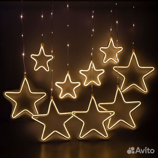 Электрогирлянда комнатная b0051877 занавес 2.4x2.4