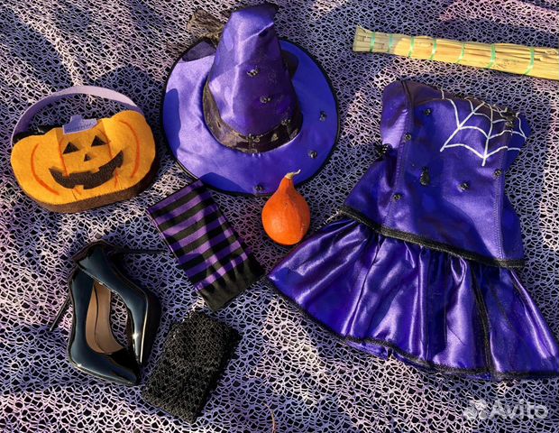 Костюм колдуньи волшебницы ведьмы