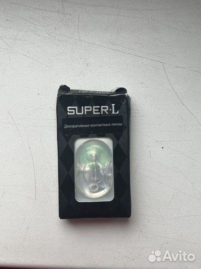 Линзы светло-ярко-зеленые