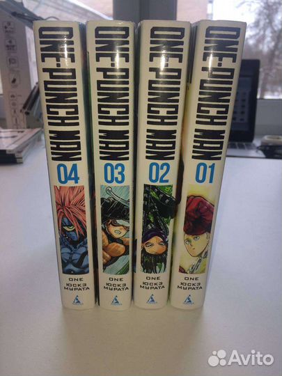 One-punch man манга 4 части