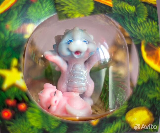 Мыло ручной работы дракончик