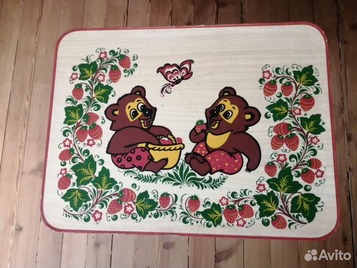 Детский стол хохлома