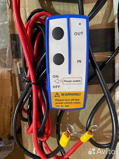 Лебедка электрическая 12v electric winch 4000 ib