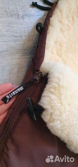 Конверт Mansita mini на цельной овечьей шкурке