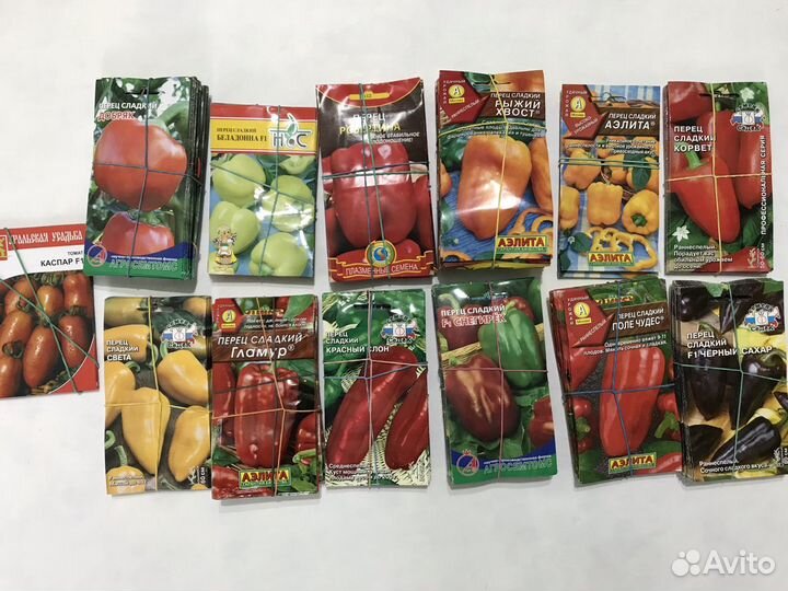 Семена томата, перца