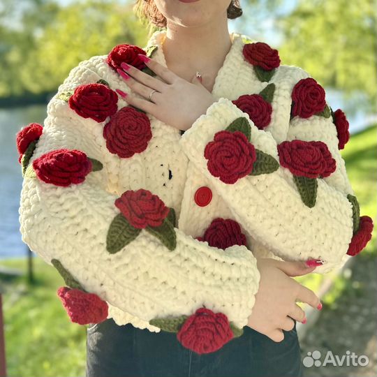 Вязанный кардиган