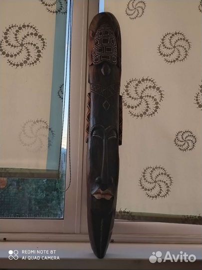 Маска. Натуральное дерево. Ручная работа