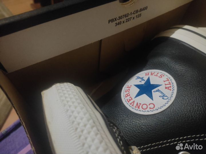 Кеды converse кожаные 45размер