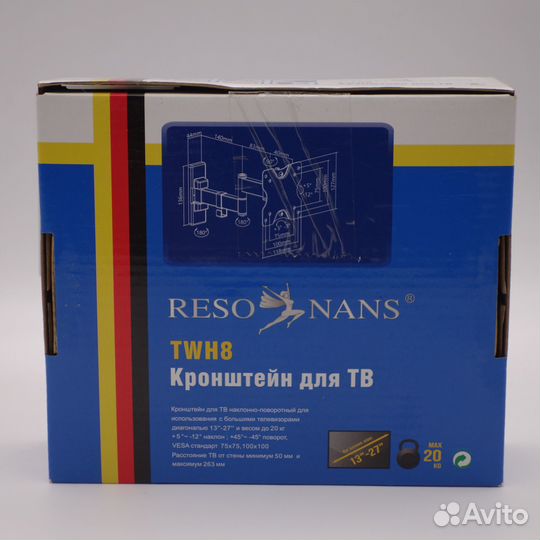 Кронштейн для тв Resonans тwh8 (Новый)