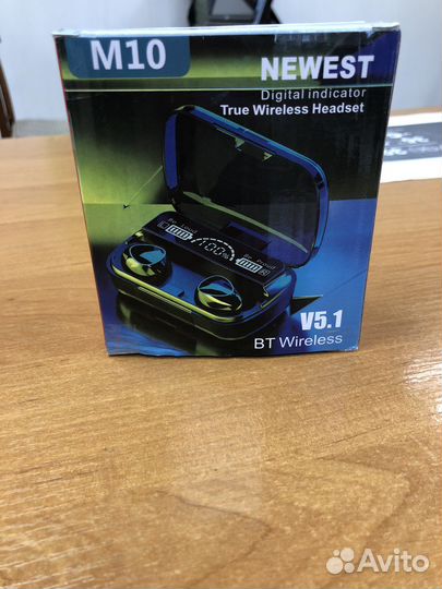 Беспроводные наушники новые