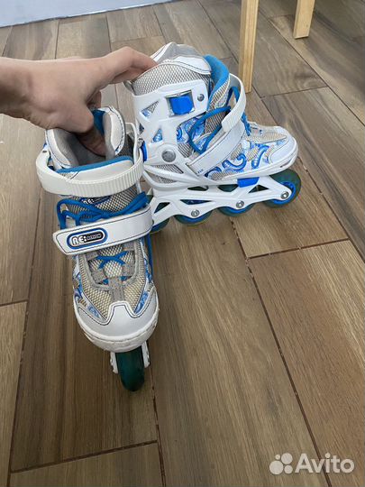 Ролики детские раздвижные reaction с 26 по 31