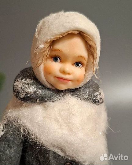 Личики для кукол или ватной игрушки