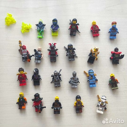 Lego ninjago - минифигурки
