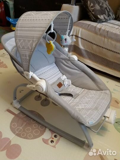 Детские качели шезлонг