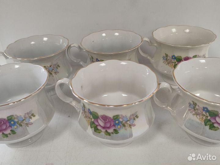 Чашки фарфоровые Коростень