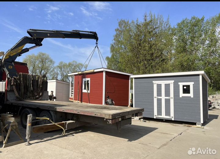 Хозблок бытовки под ключ