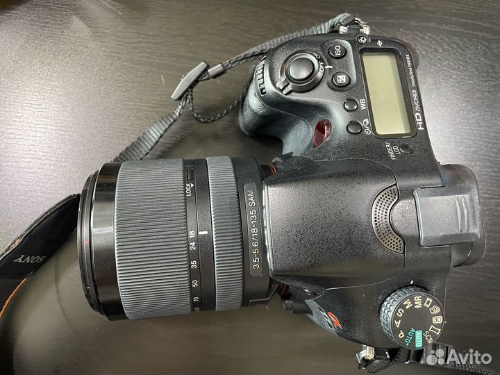 Зеркальный фотоаппарат sony alpha 77