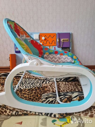 Детские качели шезлонг