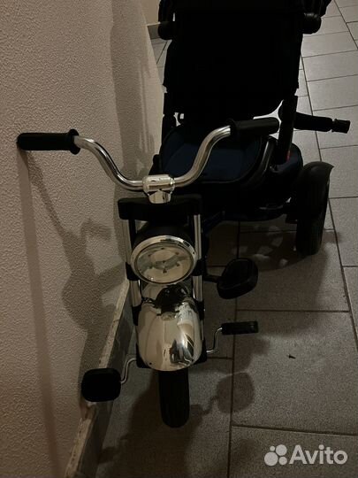 Детский велосипед с родительской ручкой