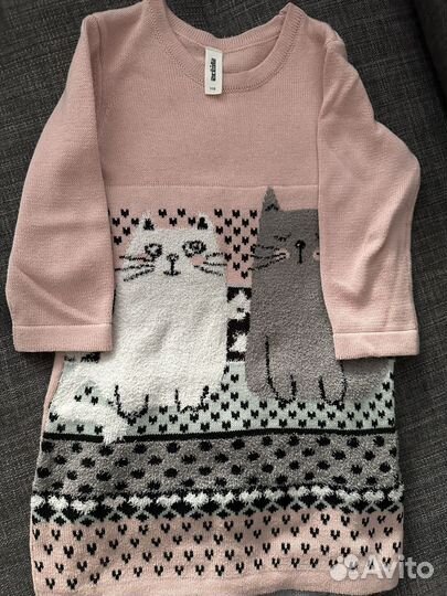 Теплые вещи пакетом на девочку 110 116