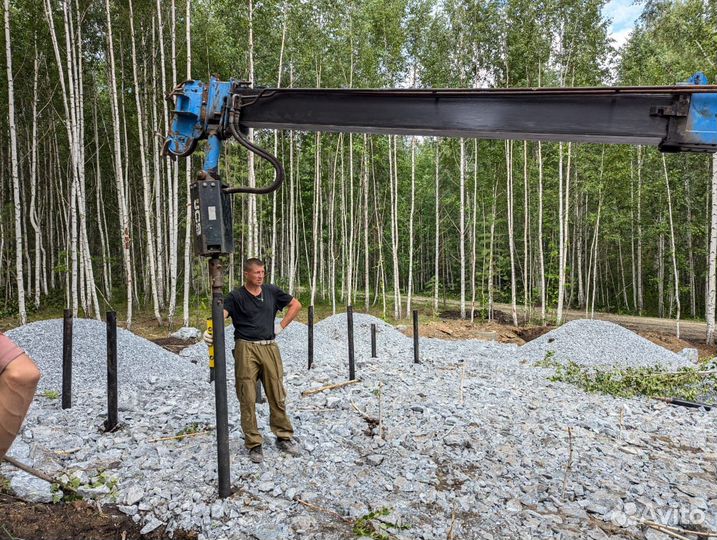 Винтовые сваи, диаметры все есть