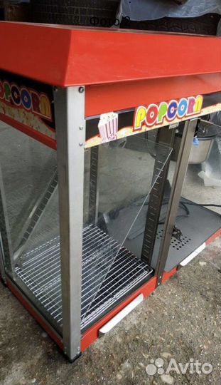Аппарат для попкорна с витриной