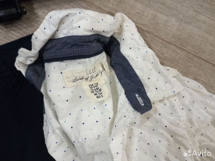 Вещи пакетом на мальчика на рост 134