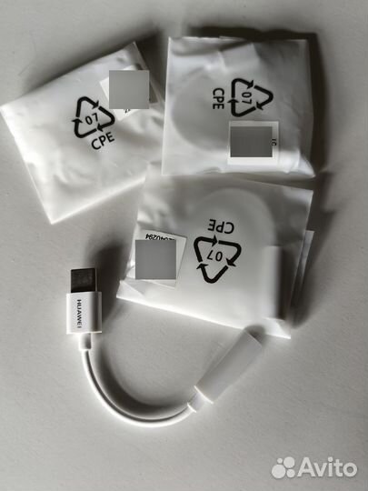 Переходник USB-C на 3.5 jack подключения наушников