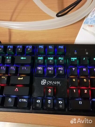 Клавиатура механическая Оклик G940
