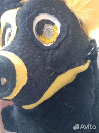 Маска фурри собаки