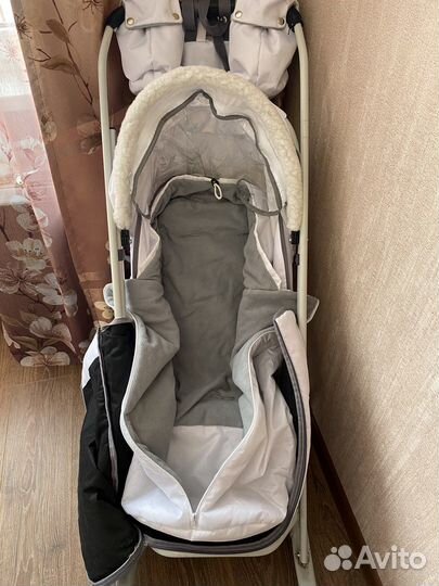 Детские санки коляска