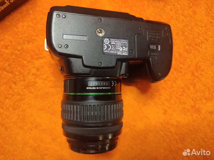 Pentax K100D Super два объектива