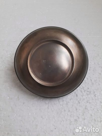 Ваза конфетница мельхиоровая мюз СССР