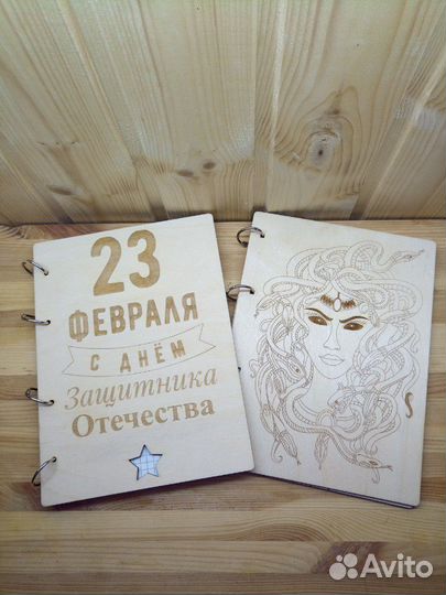 Блокнот из дерева