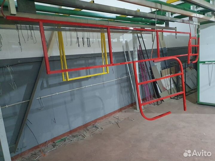 Порошковая покраска металлических изделий