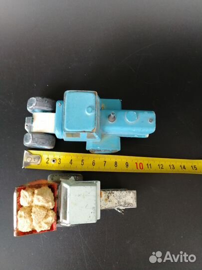 Модель трактора игрушки СССР