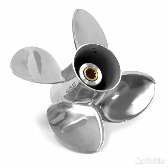 Гребной винт Mercury 25 30 4-лопасти нерж