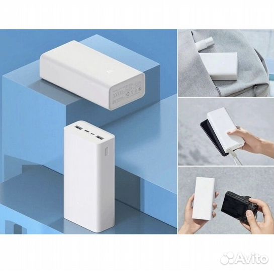 Внешний аккумулятор 30000 mAh Xiaomi Power Bank