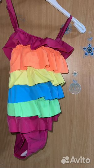 Купальник слитный для девочки