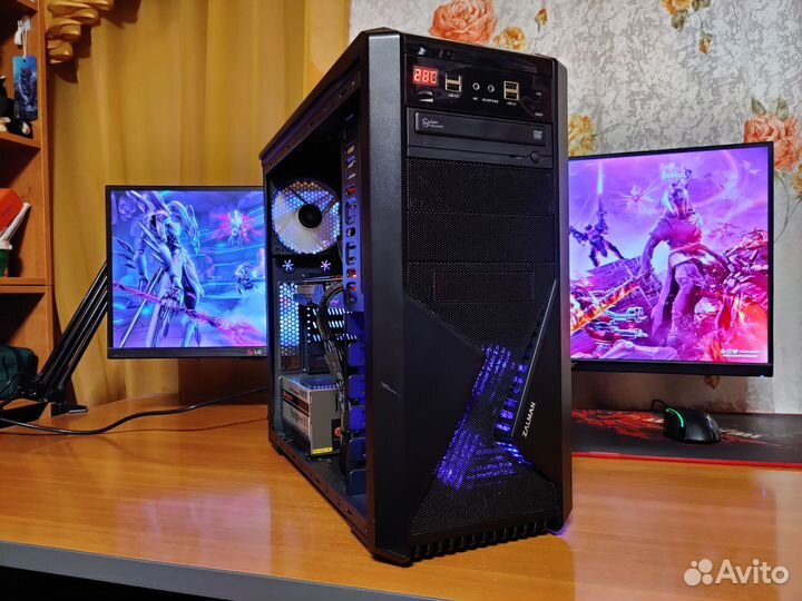 Мощный игровой компьютер (i7-4770 / GTX1070)